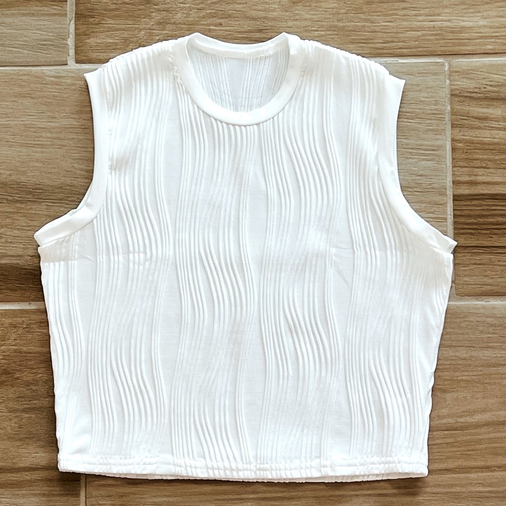 White Woman Top